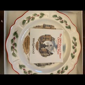 1980 Queen’s Ware Christmas Plate NEW